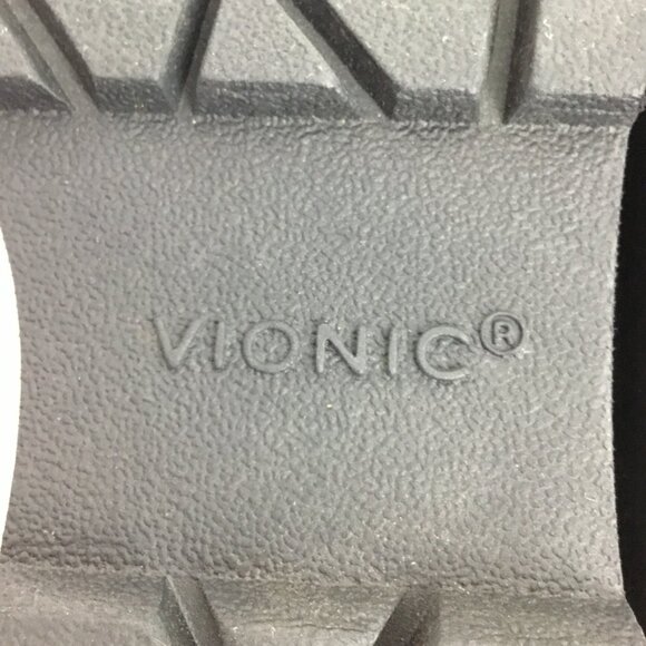 Vionic Ava Womens Navy Suede Wedge Loafers Size 10 - Picture 10 of 11